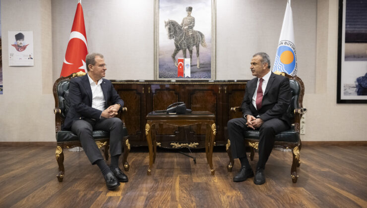 Gazimağusa Belediye Başkanı Uluçay Mersin Büyükşehir Belediye Başkanı Seçer’i ziyaret etti – BRTK