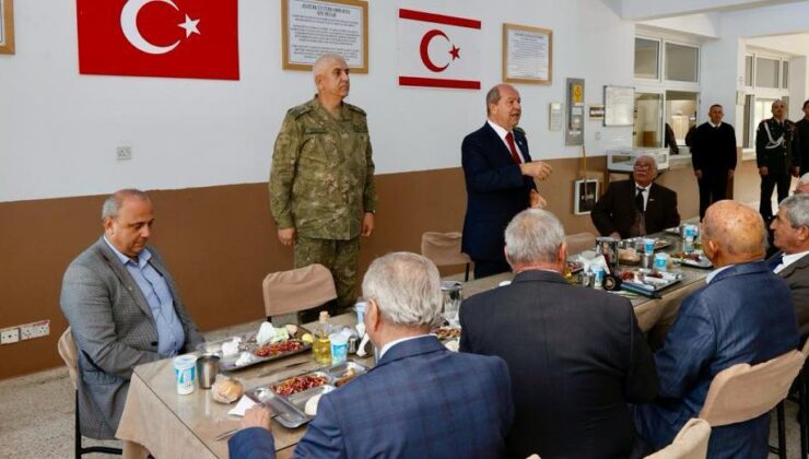 Cumhurbaşkanı Tatar mücahit ve şehit ailelerine verilen yemeğe katıldı – BRTK