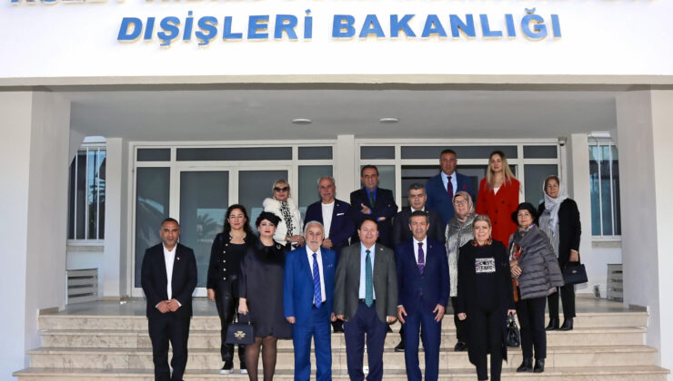 Ertuğruloğlu, Türkiye-KKTC İşbirliği Cemiyeti heyetini kabul etti – BRTK