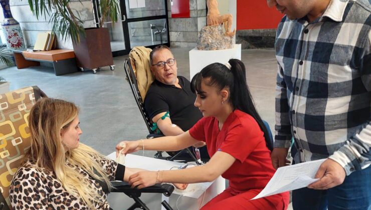 Girne Belediyesi ile Kan Bankası ve Thalassaemia Kan Bağışçı Kazanım Birimi iş birliğinde “Kan Bağışı Kampanyası” düzenlendi – BRTK